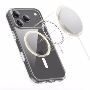 Tech-Protect Flexair Hybrid CC MagSafe Suojakuori iPhone 17 Pro -lle - kirkas
