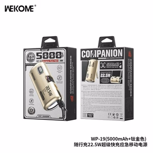Power Bank WK Design "WP-19" Titan 5000mAh (22.5W)