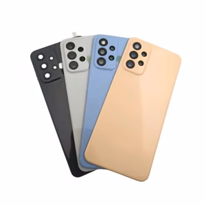 Back Cover Compatible With Samsung A236 A23 5G (A235 A23 4G) / Black / (with camera lens) HQ