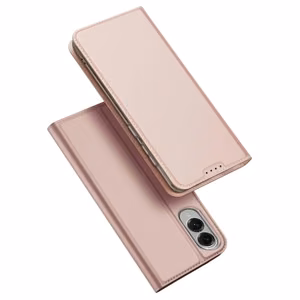 Dux Ducis SKIN PRO lompakkosuojakuori Samsung S25 Edge ruusukulta