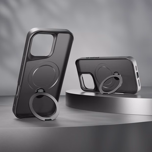 Etteri Matt Mag Ring Suojakuori iPhone 17:lle musta