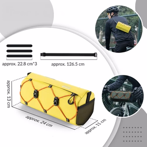 Rockbros 30110054006 Handlebar Bicycle Bag 2.2L - Yellow
