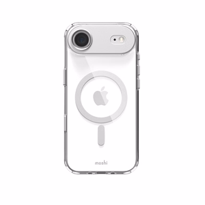 Moshi iGlaze MagSafe suojakuori iPhone Air -laitteelle, Luna Silver -värinen