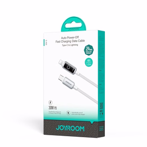 USB-kaapeli Joyroom S-A55 USB-C - Lightning 30W 1,2 m valkoinen