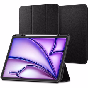 Spigen Urban Fit suojakuori iPad Air 10.9'' (2020/2022) / 11'' (2024/2025/2026):lle - musta