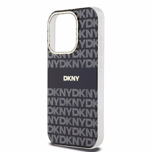 DKNY IML Mono ja Raita MagSafe Suojakuori iPhone 14 Pro:lle - musta