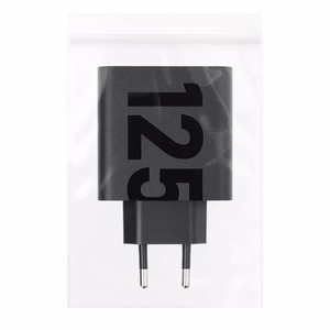 Motorola alkuperäinen laturi Type-C 125 W MC-1259 musta, bulk