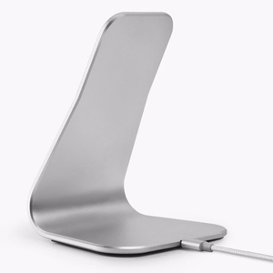 XVIDA POWER 2 Qi 7.5 W wireless charging desk stand, silver
