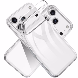 Läpinäkyvä sormenjälkiä hylkivä TPU-suojakuori puhelimelle iPhone 18 Pro Max / 17 Pro Max