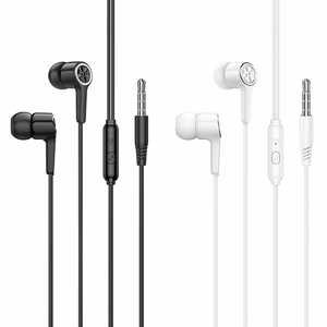 Hoco M104 langalliset nappikuulokkeet Jack 3,5mm - musta