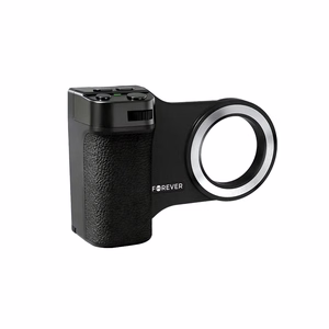 Forever PHSS-100 Bluetooth-puhelinpidike/selfiekeppi MagSafelle, musta
