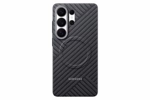 Samsung Carbon Magnet -suojakuori Samsung Galaxy S26 Ultra:lle, MagSafe-yhteensopiva - harmaa