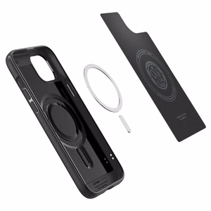 Spigen Mag Armor MagSafe yhteensopiva Suojakuori iPhone 15 Plus:lle - matta musta