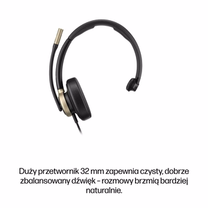 HP Poly Mission 815 USB langallinen kuulokemikrofoni