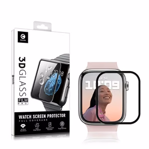 Mocolo 3D Full Glue Glass tempered-glass screen protector for Apple Watch Series 7 / 8, 45 mm