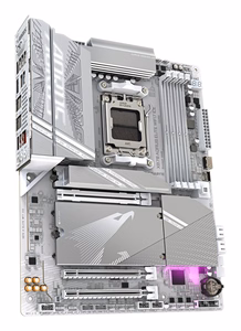 GIGABYTE X870 AORUS ELITE WIFI7 ICE -emolevy - Tukee AMD Ryzen 9000 -prosessoreita, 16+2+2 vaiheen digitaalinen VRM, jopa 8200MHz DDR5 (OC), 3xPCIe 5.0 + 1xPCIe 4.0, Wi-Fi 7, 2.5GbE LAN, USB 4