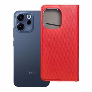 Smart Case Book -suojakuori OPPO Reno 15 punainen
