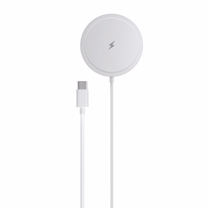 Langaton laturi BLUE STAR Charging Pad 15W yhteensopiva MagSafe valkoinen