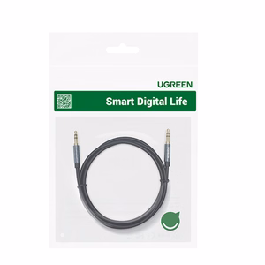 Ugreen AUX audio cable straight minijack 3.5 mm 1m blue (AV112)