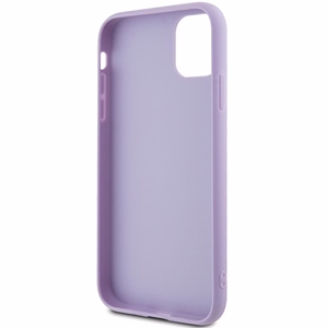 Guess Sequin Script Metal -suojakuori iPhone 11 / Xr:lle - violetti