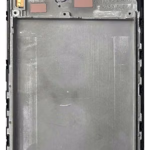 LCD näyttö Samsung A166 A16 5G kosketusnäytöllä ja kehyksellä musta alkuperäinen (huoltopakkaus)