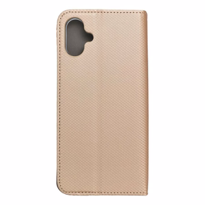 Puhelinkotelo SMART CASE Book SAMSUNG A06 - kultainen