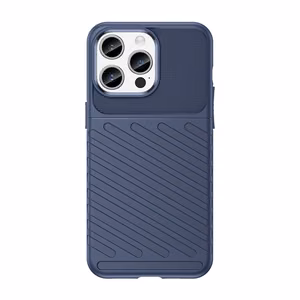 Panssaroitu iPhone 15 Pro Max Thunder Suojakuori - sininen