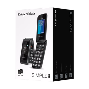 Krüger&Matz Simple 931 4G -matkapuhelin senioreille