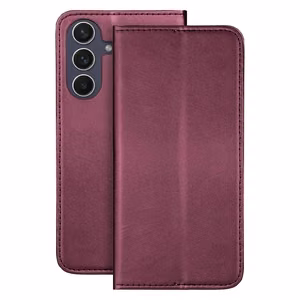 Smart Magnetic -suojakuori Samsung Galaxy S25 FE / S26 FE -puhelimelle, viininpunainen