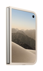MKR94ZM/A suojakuori iPhone Duolle, hiekanvärinen