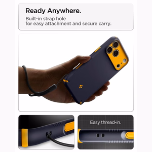 Spigen Nano Pop MagSafe -suojakuori iPhone 18 Pro / 17 Pro -malleille, sininen