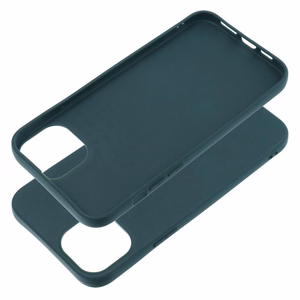 Matta tummanvihreä Suojakuori iPhone 15 PLUS:lle