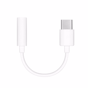 HUAWEI alkuperäinen AUX-adapteri Type C (uros) - Jack 3,5 mm (naaras) CM20 valkoinen bulk