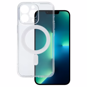 TEL PROTECT MagSilicone Case for iPhone 13 Pro Max Transparent