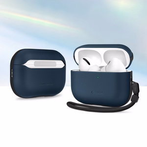 Tech-Protect NaturalFit Case for AirPods Pro 3 - Navy Blue