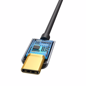 Baseus L54 mobile phone cable Black, Grey USB C 3.5mm