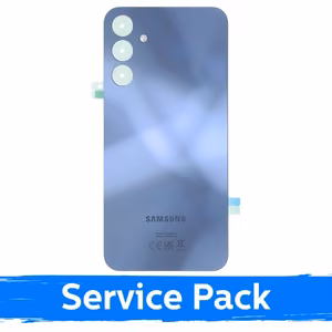 Takakansi yhteensopiva Samsung A155 A15 4G / Optimistic Blue / (Service Pack)