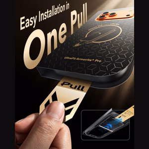 ESR UltraFit Armorite Pro karkaistu lasi malleille iPhone 18 Pro Max / 17 Pro Max, musta