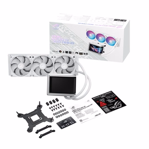 Asus ROG RYUO IV 360 ARGB - all-in-one vesijäähdytin, 12 cm (valkoinen)