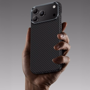 Musta Benks Magnetic Armor Air 600D kevlar- ja metallikehyksinen suojakuori (C.K.FL.AP.BK.A072) malleihin iPhone 18 Pro / iPhone 17 Pro