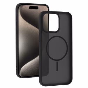 Magmat Slim Suojakuori iPhone 15 Pro Max:lle musta
