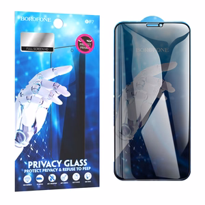 Borofone Karkaistu lasi BF7 Diamond Armor Full Screen Anti-spy iPhone X/XS/11 Pro:lle - 10 kpl