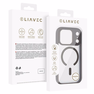 Liavec Soft Suojakuori iPhone 17 Pro Max:lle titaani