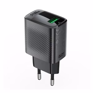Acefast A90 GaN laturi USB-A QC 18W - musta