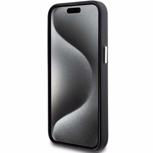 BMW Signature Wrapped Metal MagSafe Suojakuori iPhone 15 / 14 / 13:lle - musta