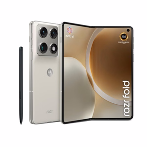 Motorola Razr Fold – smartphone, 20.6 cm / 8.09-inch, Dual SIM, Android 16.0, 5G, USB Type-C, 16 GB/512 GB, 6000 mAh, white