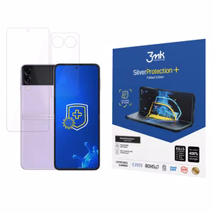 3MK Silver Protect + Sam Z Flip 3 5G taittuvan näytön antimikrobinen suojakalvo