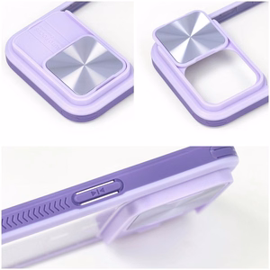 Suojakuori iPhone 15 PRO MAX:lle Slider violetti