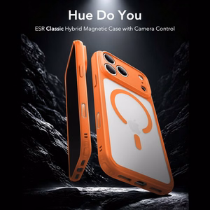 ESR Classic Hybrid MagSafe suojakuori malleille iPhone 18 Pro Max / 17 Pro Max, oranssi