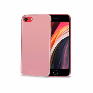Läpinäkyvä CELLY Gelskin -takakuori iPhone SE 2022 / SE 2020 / 8 / 7 / 6s / 6 -malleihin